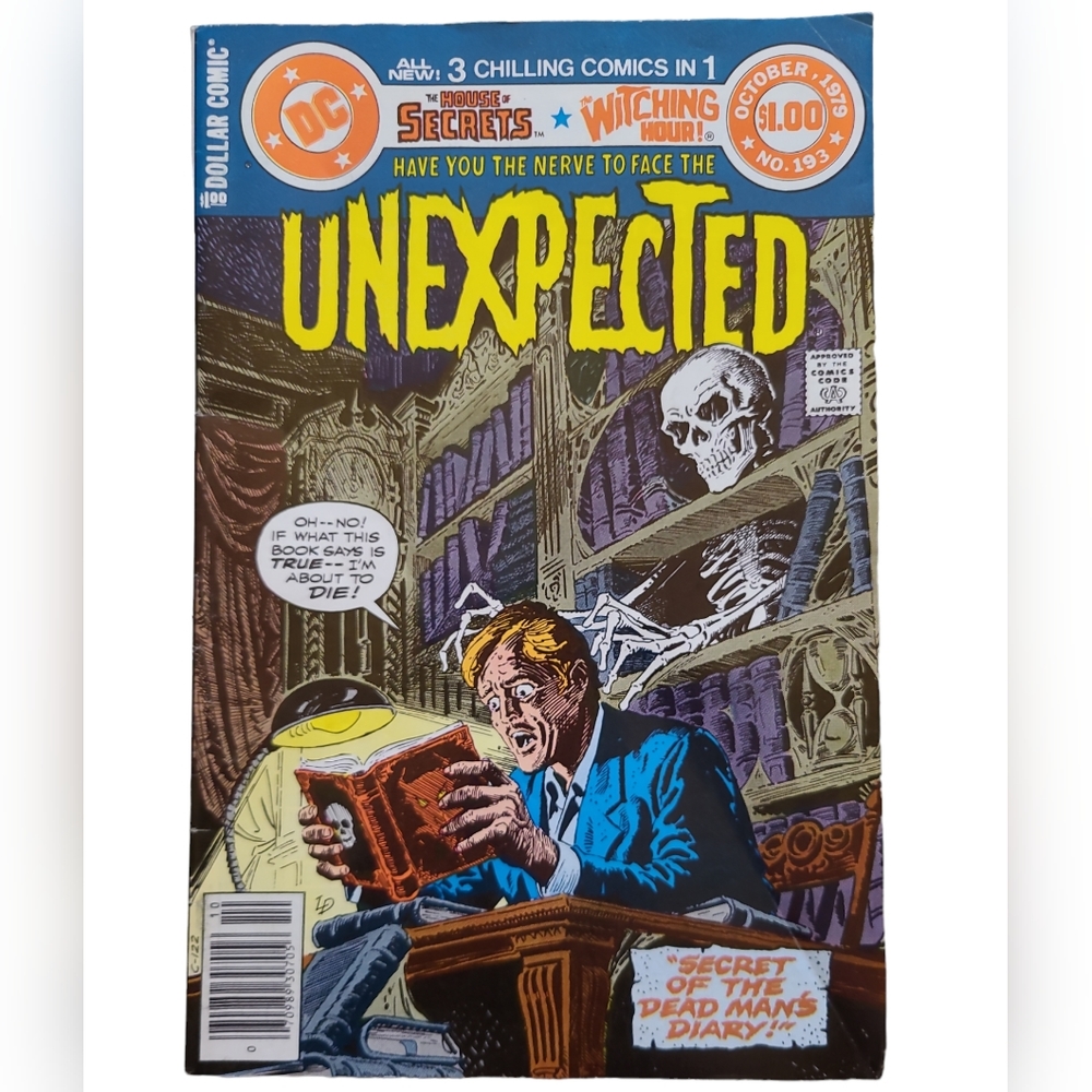 The Unexpected #193 1979 Fri. DC Comics Vintage